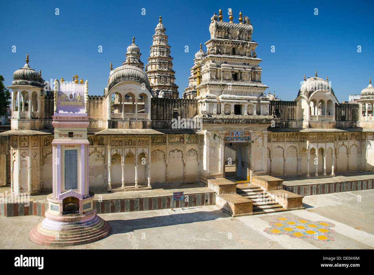 Raghunath temple in Pushkar, Rajasthan, India Stock Photo - Alamy