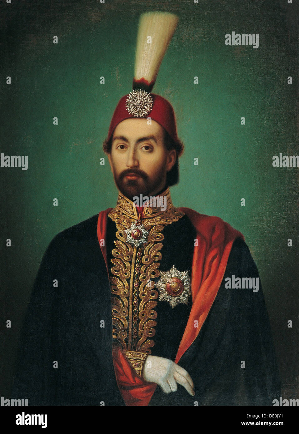 Sultan Abdülmecid I, Mid of the 19th cen.. Artist: Anonymous Stock Photo