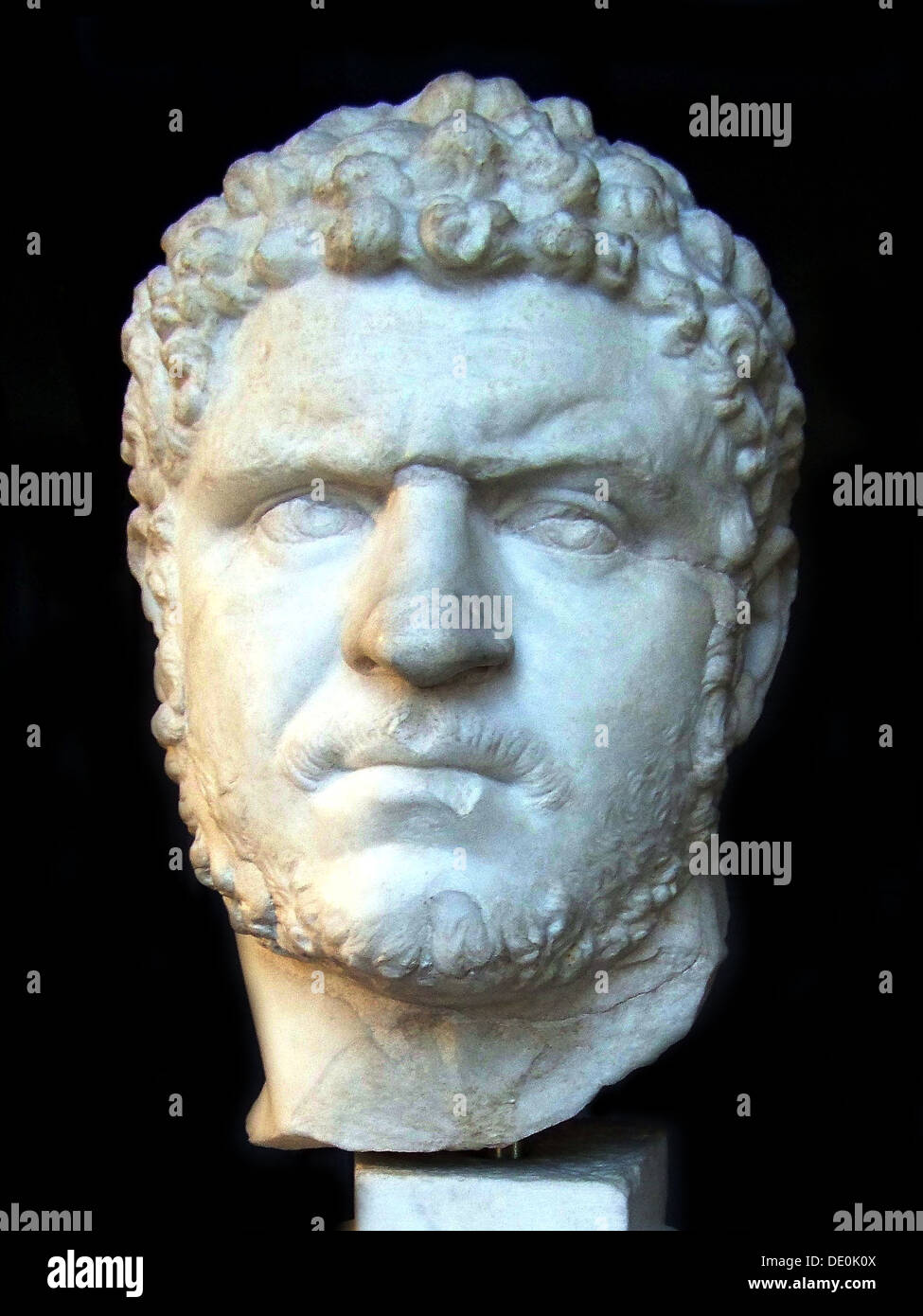 Caracalla, 3rd cen. AD. Artist: Art of Ancient Rome, Classical sculpture Stock Photo