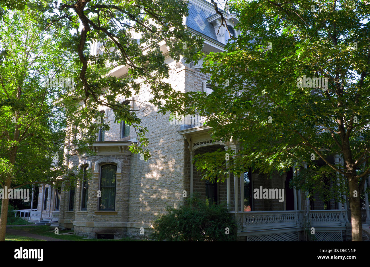 Alexander Ramsey historic home in Saint Paul Minnesota Stock Photo - Alamy