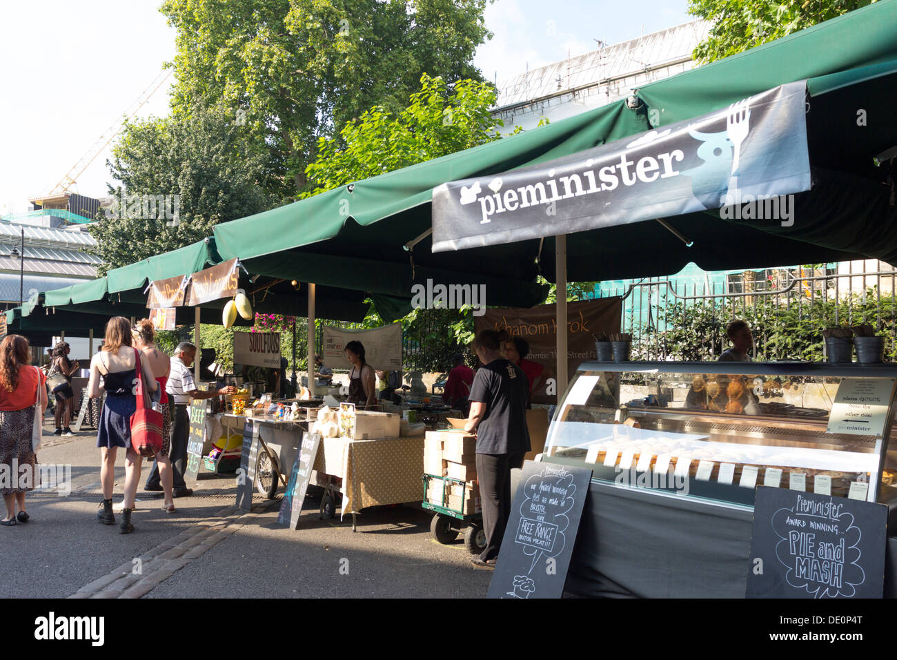 Borough Market - Southwark - London Stock Photo - Alamy
