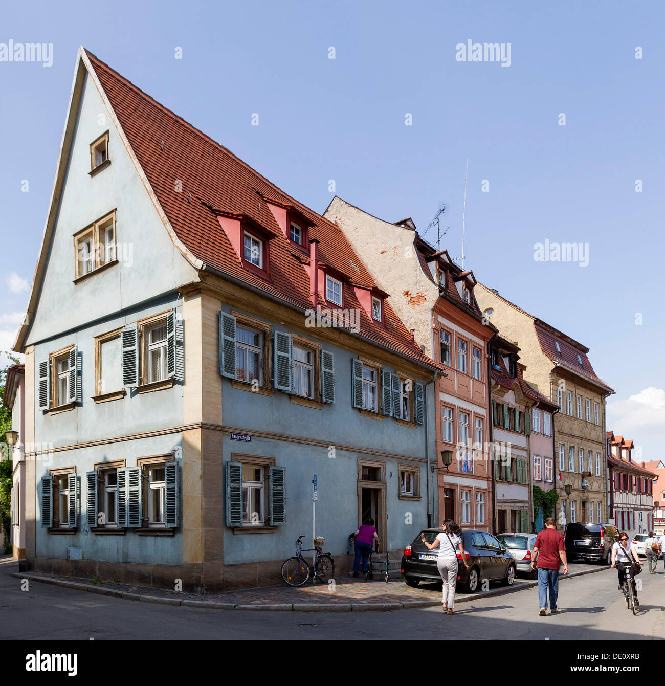 Bamberg gabled house, Bamberg, Upper Franconia, Bavaria Stock Photo Alamy