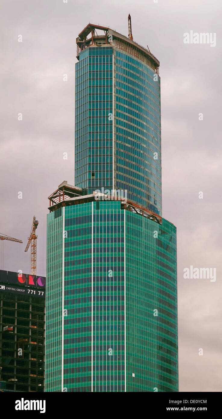 high-rise building in Moscow Stock Photo