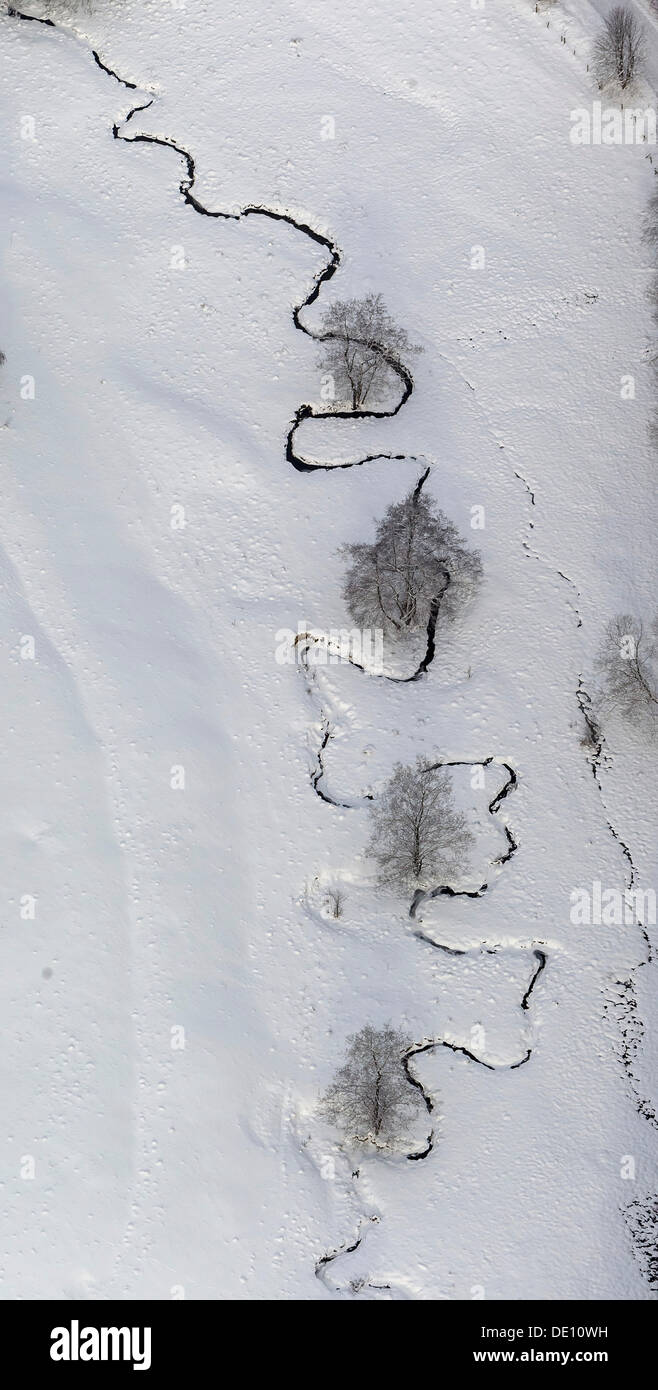 High angle view stream hi-res stock photography and images - Alamy