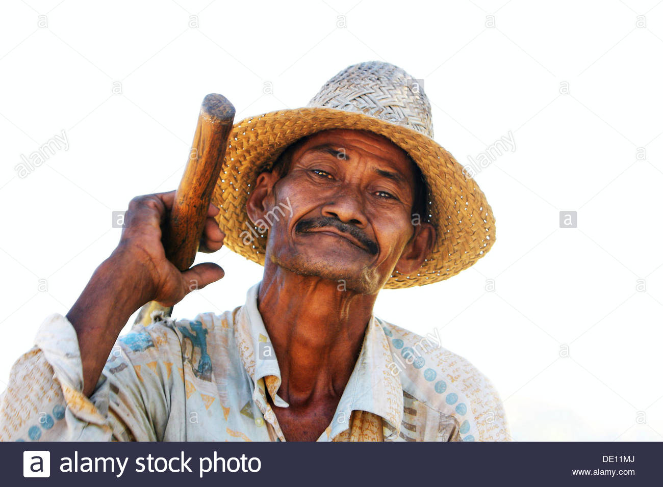 farmer with hat