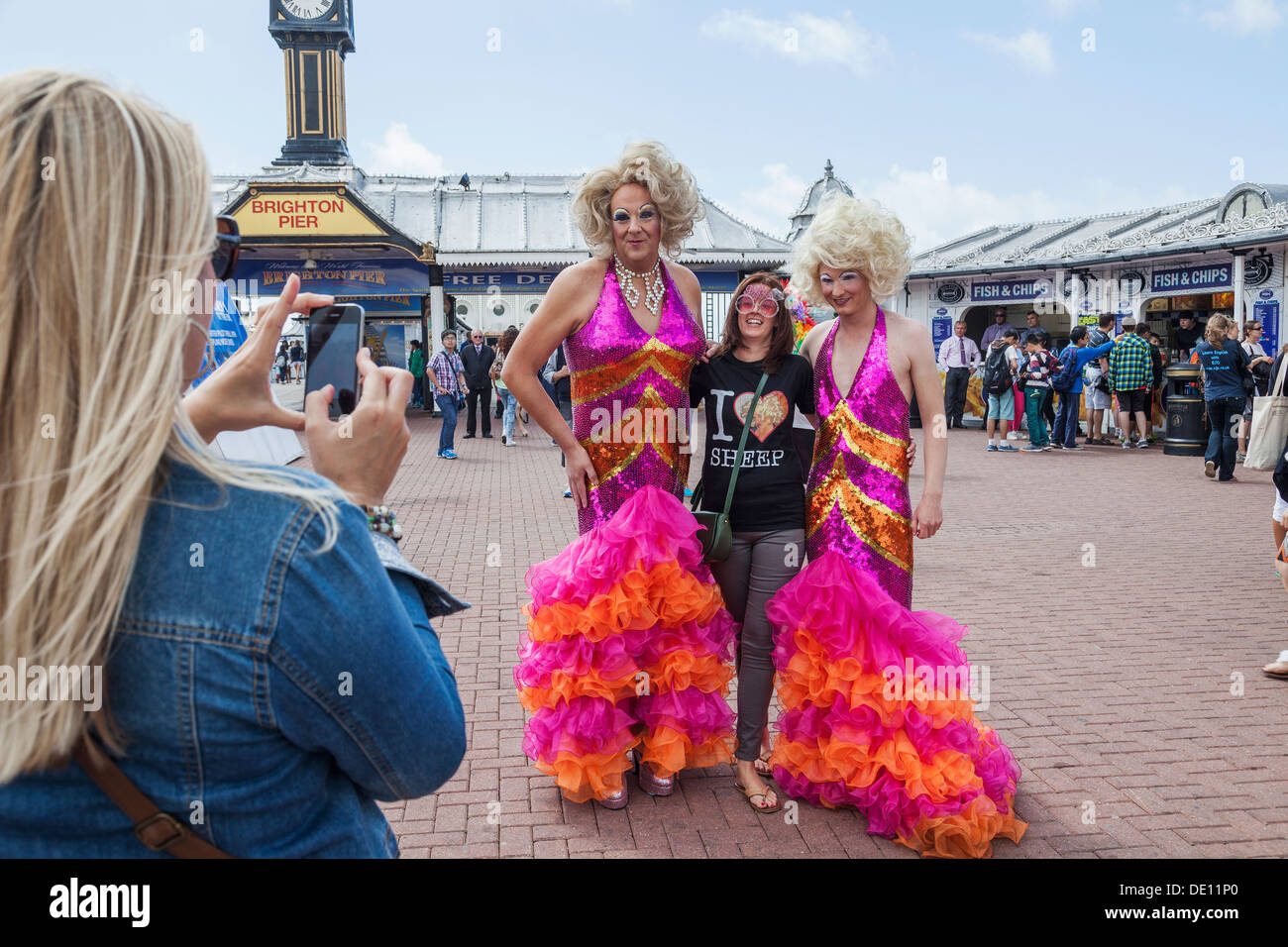 Drag queens brighton gay pride hires stock photography and images Alamy