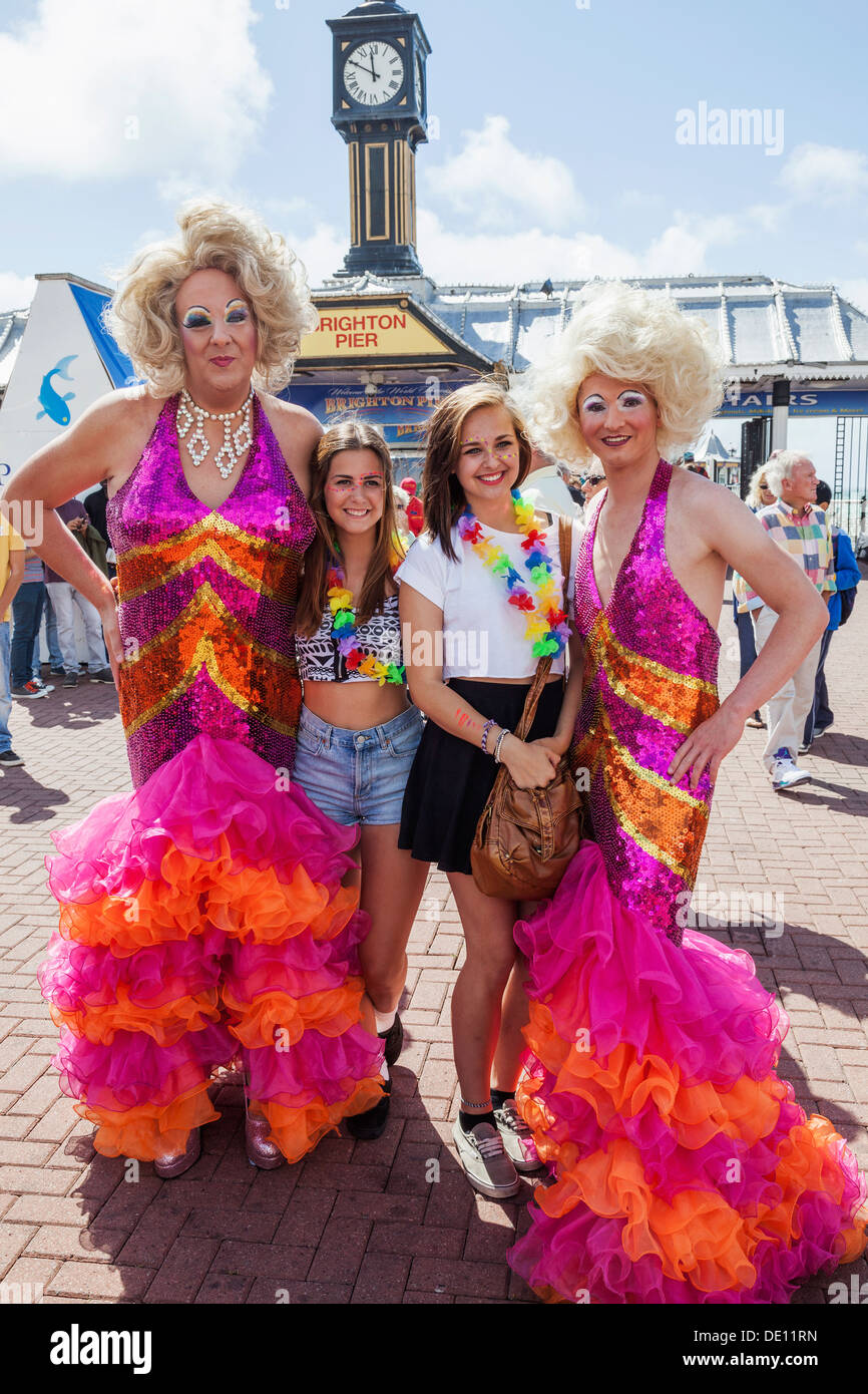 Drag queens brighton gay pride hires stock photography and images Alamy