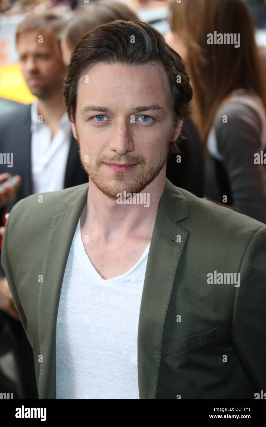 Toronto, Canada. 9th September 2013. Actor James McAvoy attends the ...