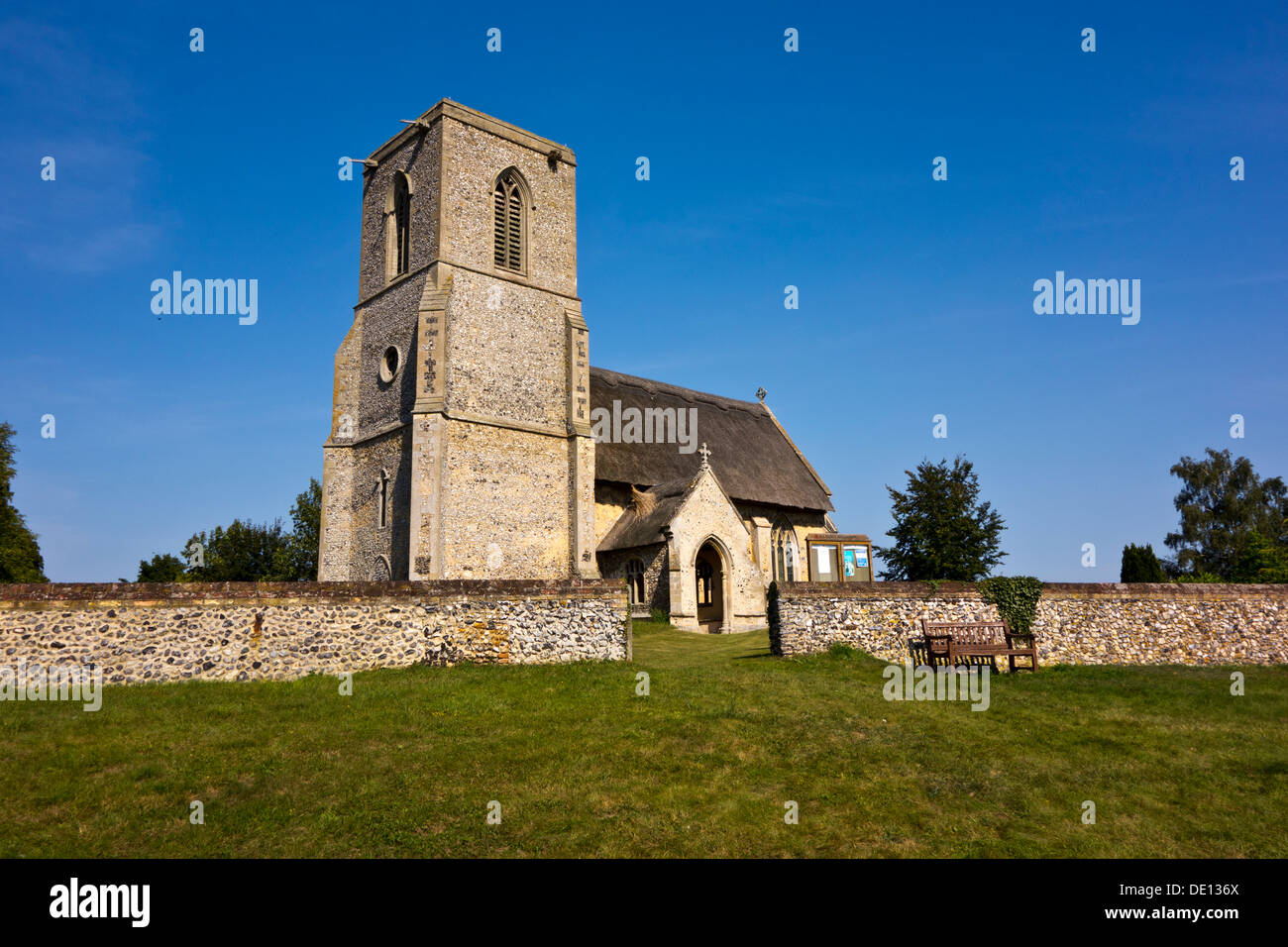 Icklingham church England UK Stock Photo Alamy