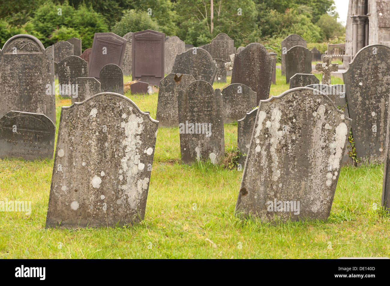 Slate headstones hires stock photography and images Alamy