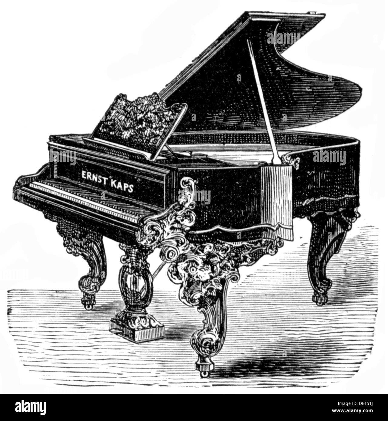 Grand piano music historical hi-res stock photography and images - Alamy