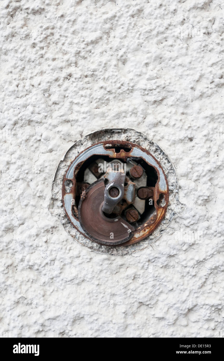 Faulty light switch Stock Photo Alamy