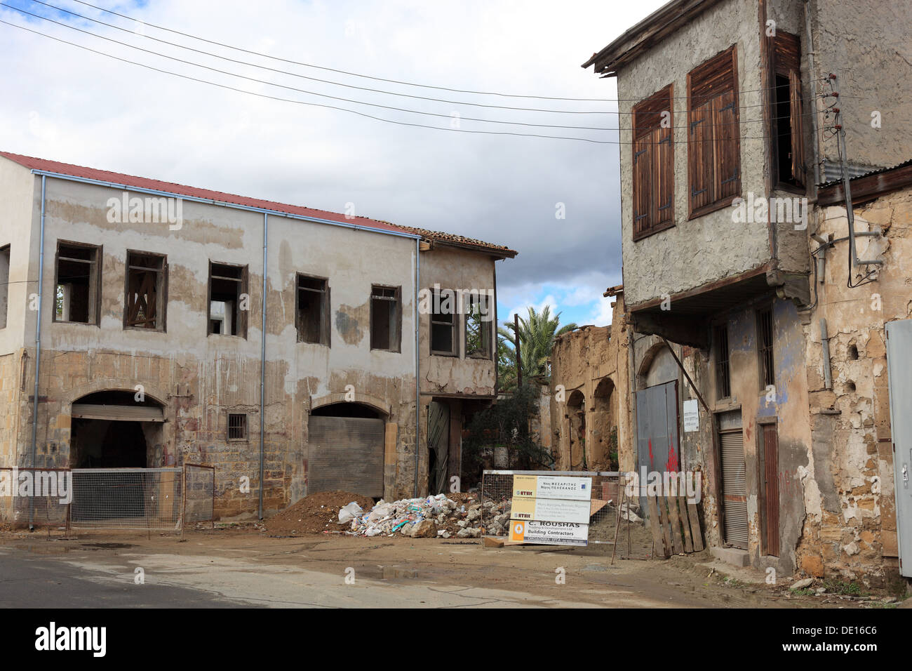 Cyprus, Nicosia, Lefkosia, Old Town, on the Green Line ...