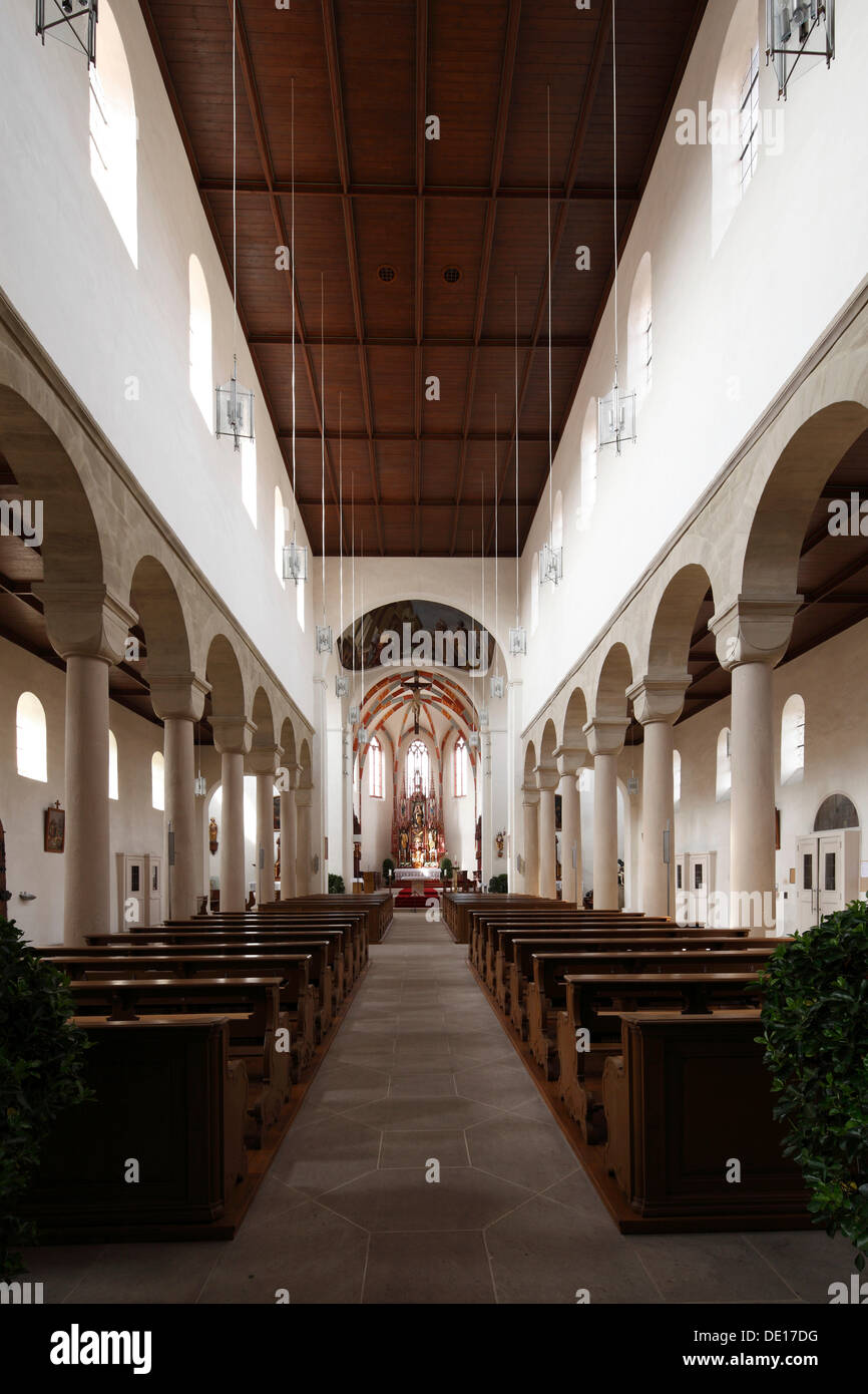 Interior View Jakobskirche St James S Church Romanesque
