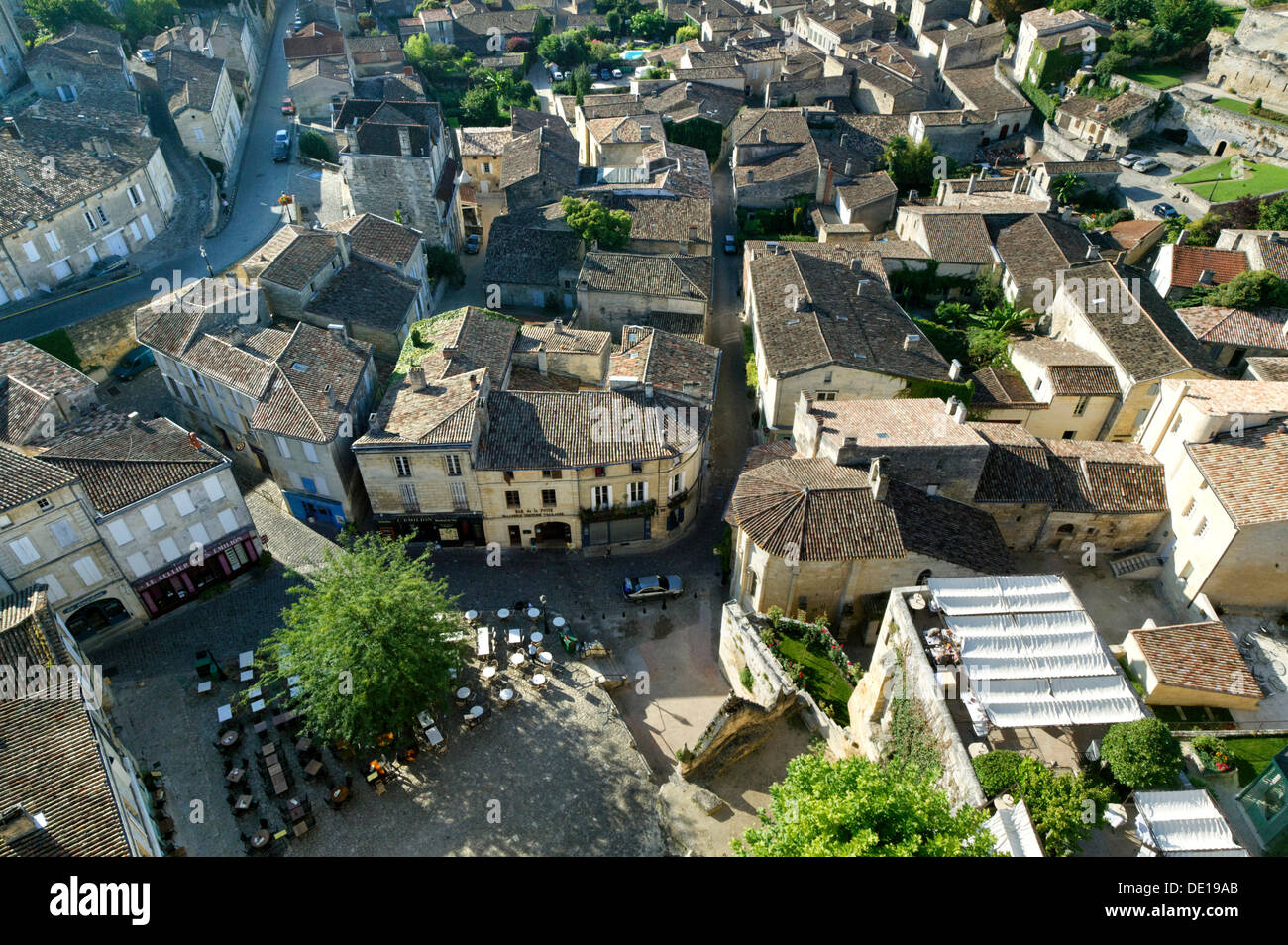 Saint Emilion, UNESCO World Heritage, Bordeaux vineyard, Aquitaine, France, Europe Stock Photo