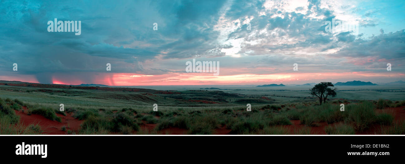 geography / travel, Namibia, NamibRand Nature Reserve, stormy ...
