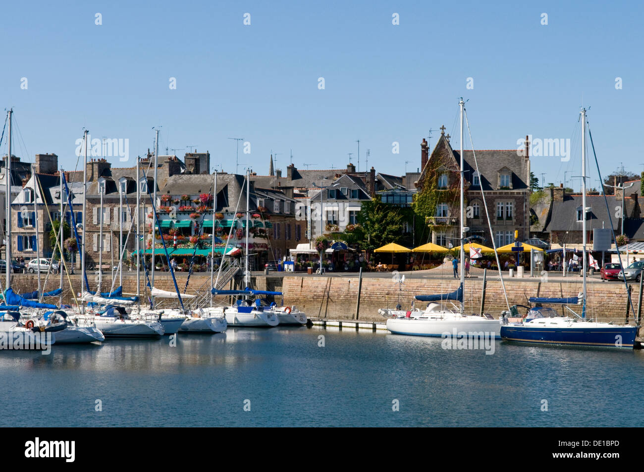 Harbour of Paimpol, Brittany, France Stock Photo - Alamy
