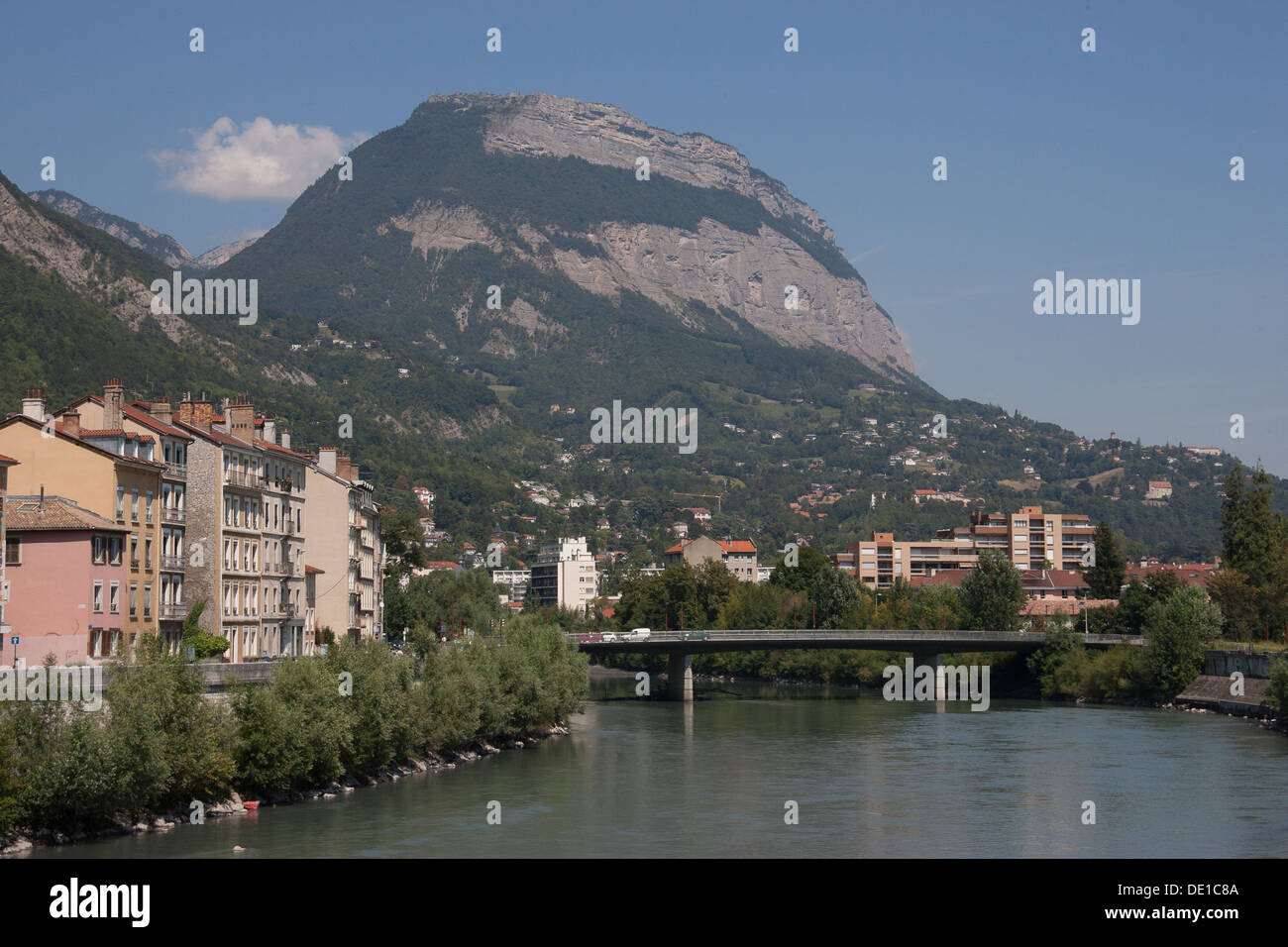 Grenoble Rhone Alpes Alps France Europe Stock Photo