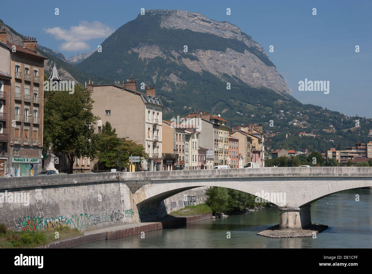 Grenoble Rhone Alpes Alps France Europe Stock Photo