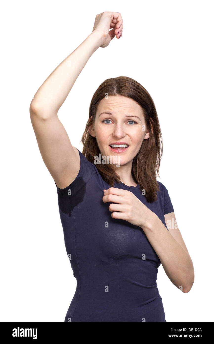 Sweaty armpit hi-res stock photography and images - Alamy