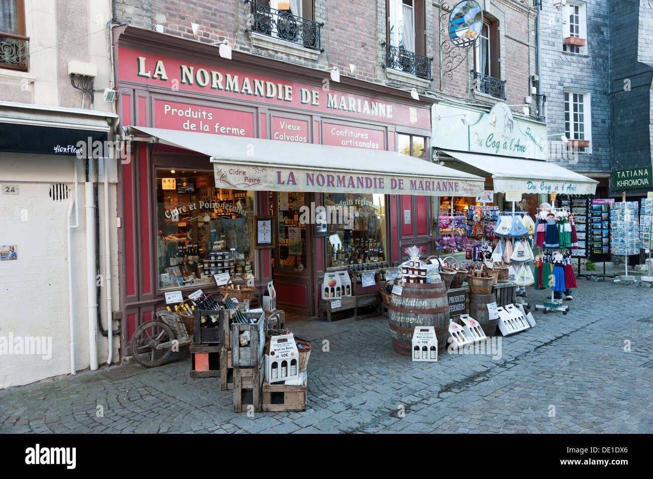 La Normandie de Marianne food and gift shop Honfleur Normandy France