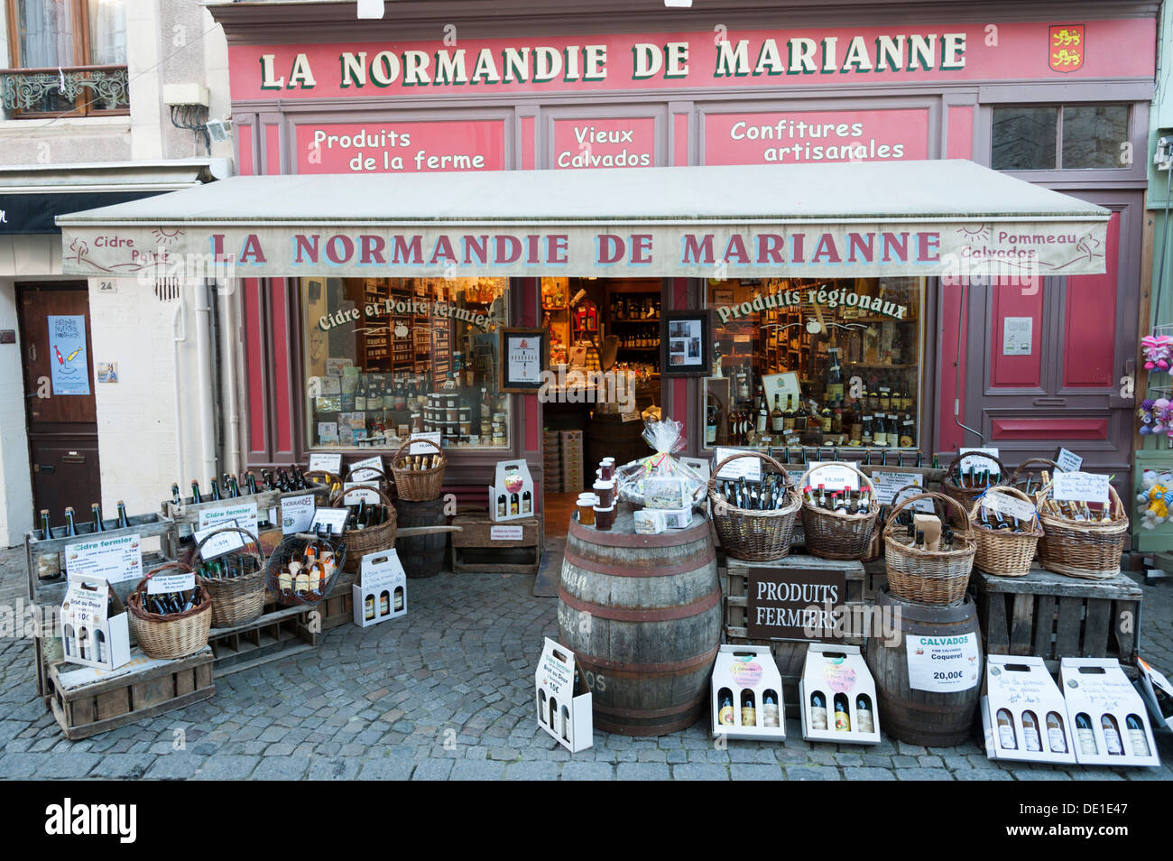 La Normandie de Marianne food and gift shop Honfleur Normandy France