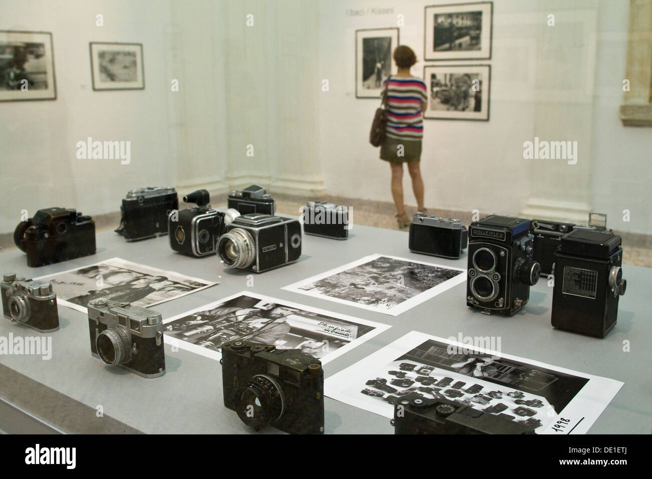 Italy, Milan, Gianni Berengo Gardin photographic exhibition Stock Photo
