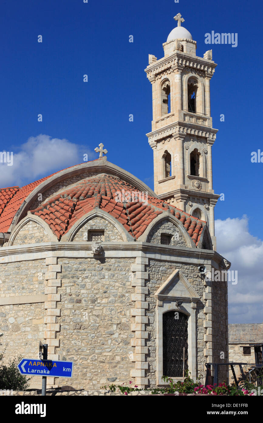 Cyprus, Perivolia, place at Kiti, local church Stock Photo