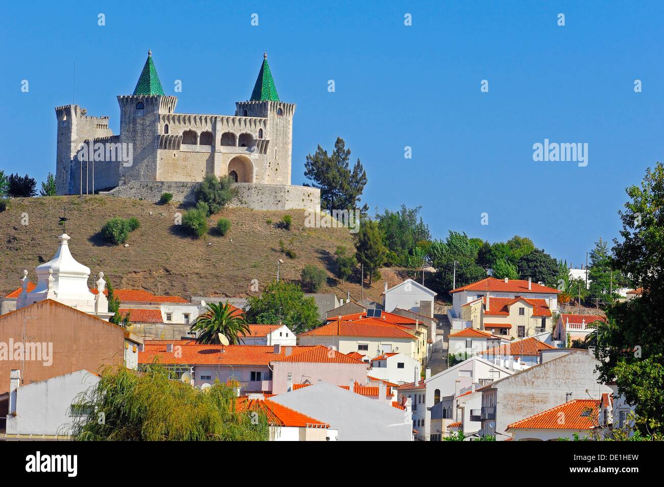 Porto de Mos, Castle, Estremadura, Leiria District, Portugal Stock Photo -  Alamy