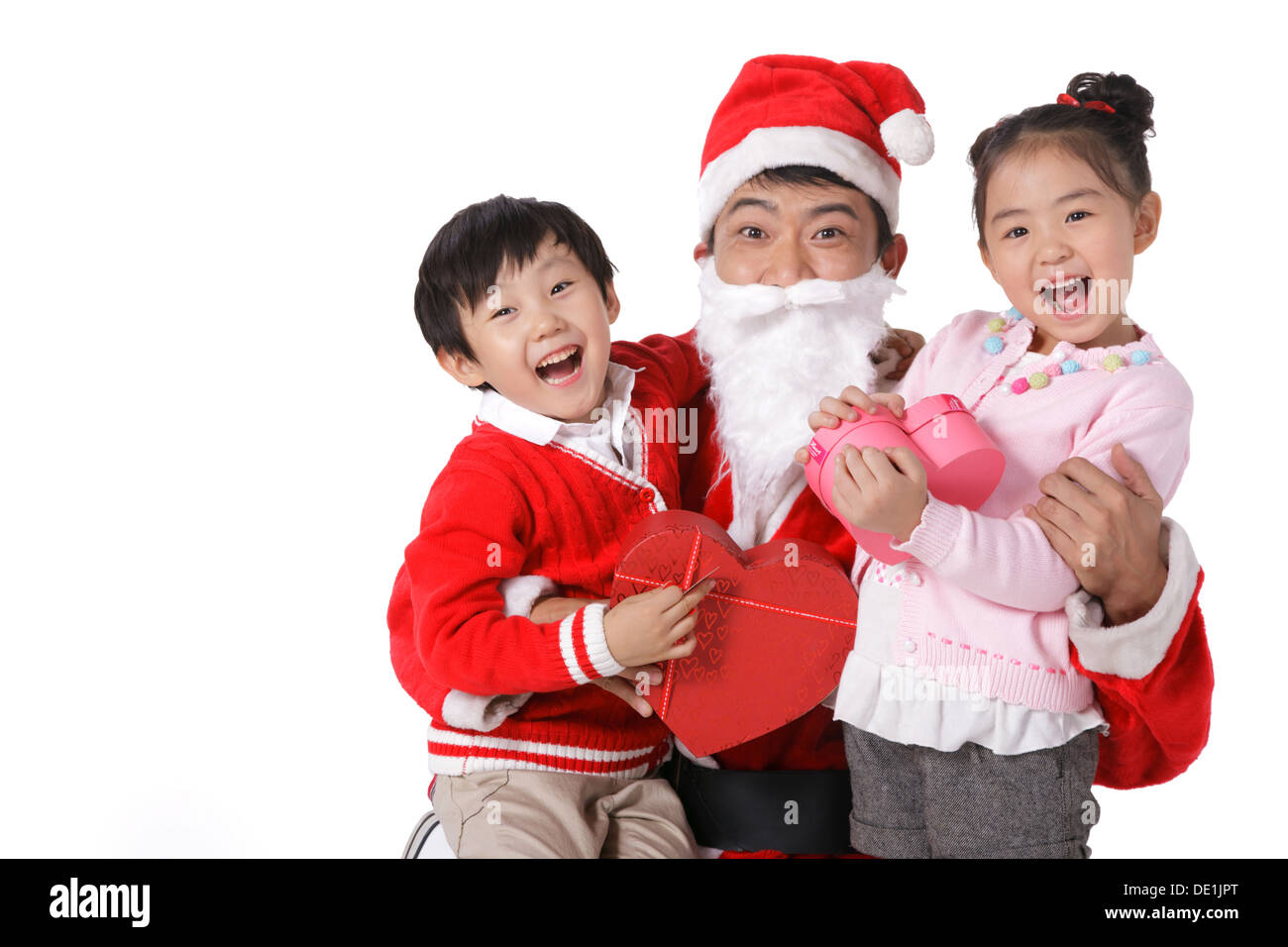 Chinese girls celebrating christmas hi-res stock photography and images ...