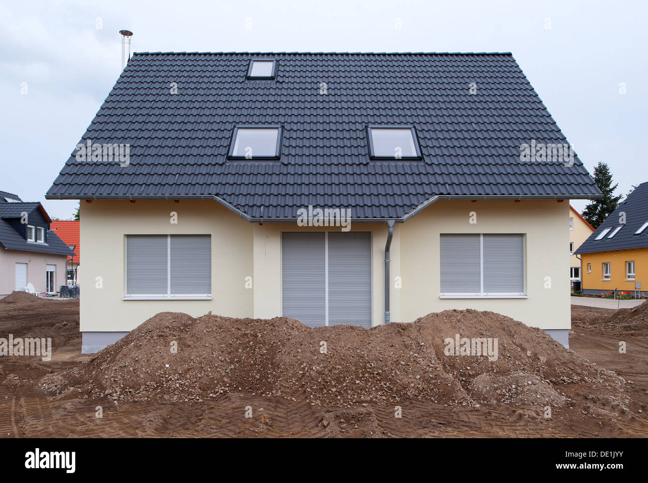 Berlin, Germany, new construction of singlefamily homes in Berlin