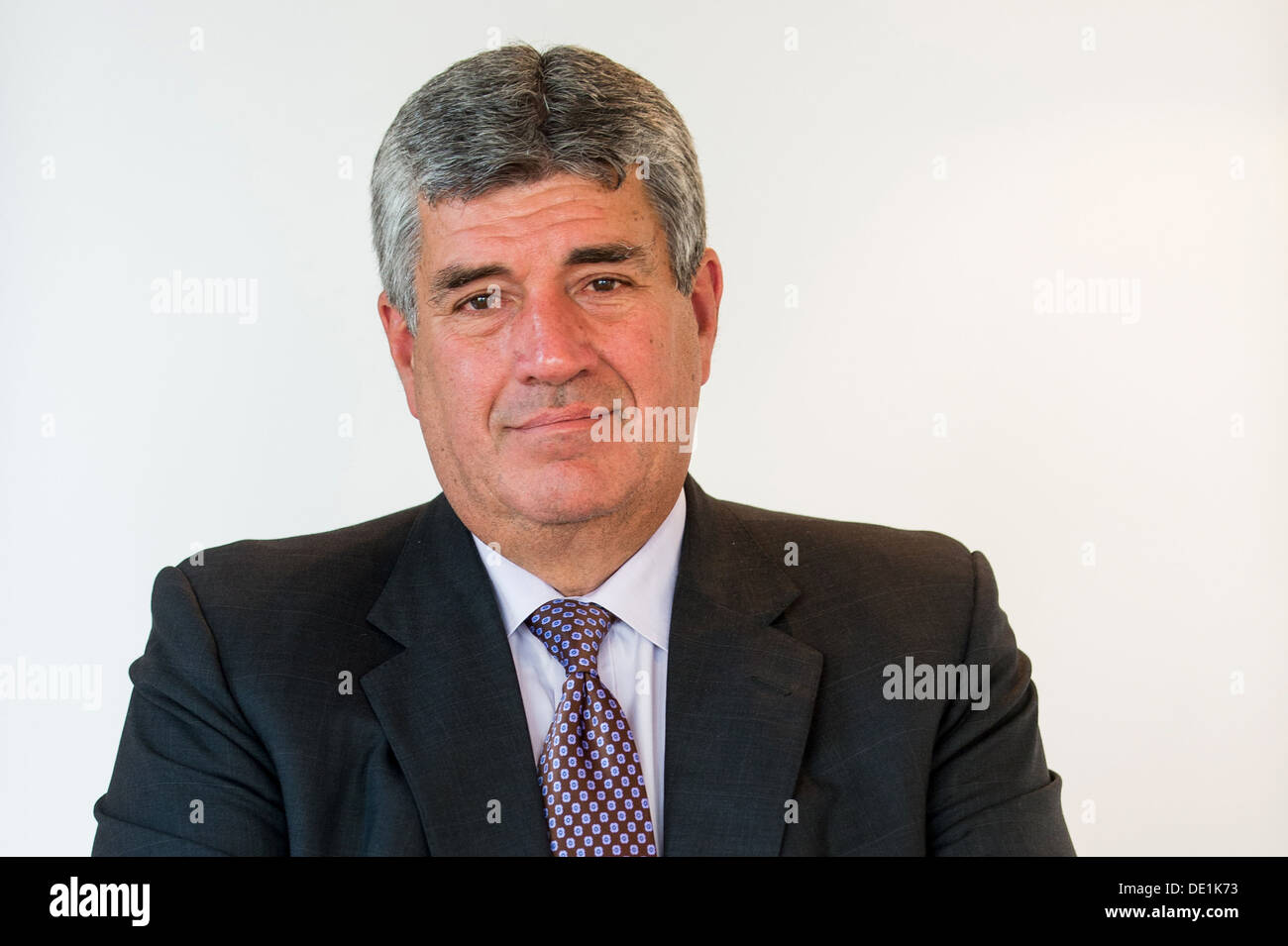 Berlin, Germany, Bryan Marsal, CEO of Lehman Borthers and Insolvency Stock Photo