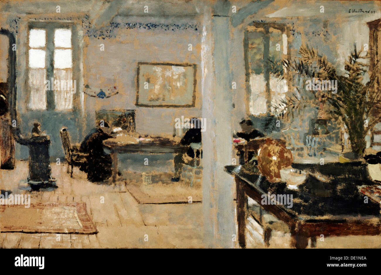 'In a Room', 1899.  Artist: Edouard Vuillard Stock Photo