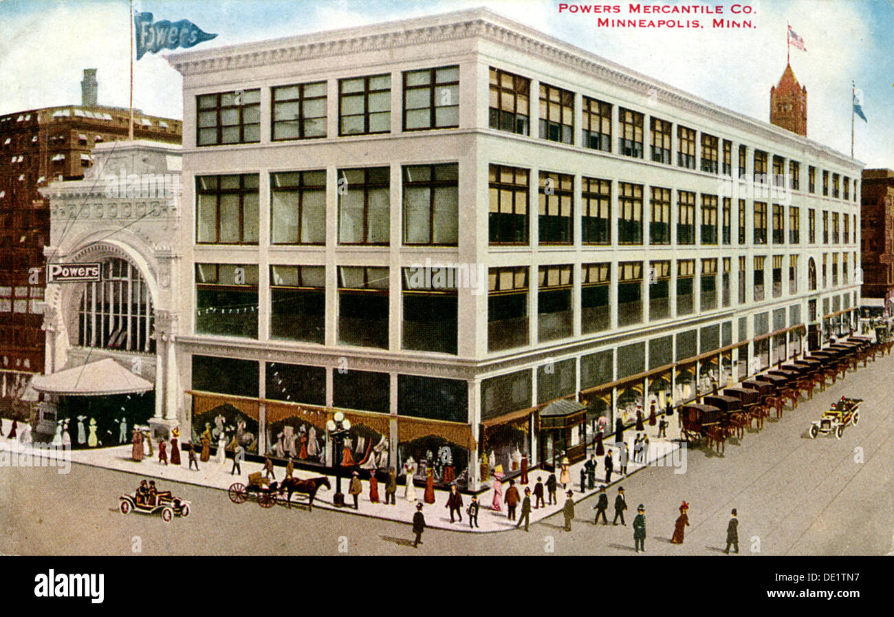 Powers Mercantile Company department store, Minneapolis, Minnesota Stock Photo 60277651 Alamy