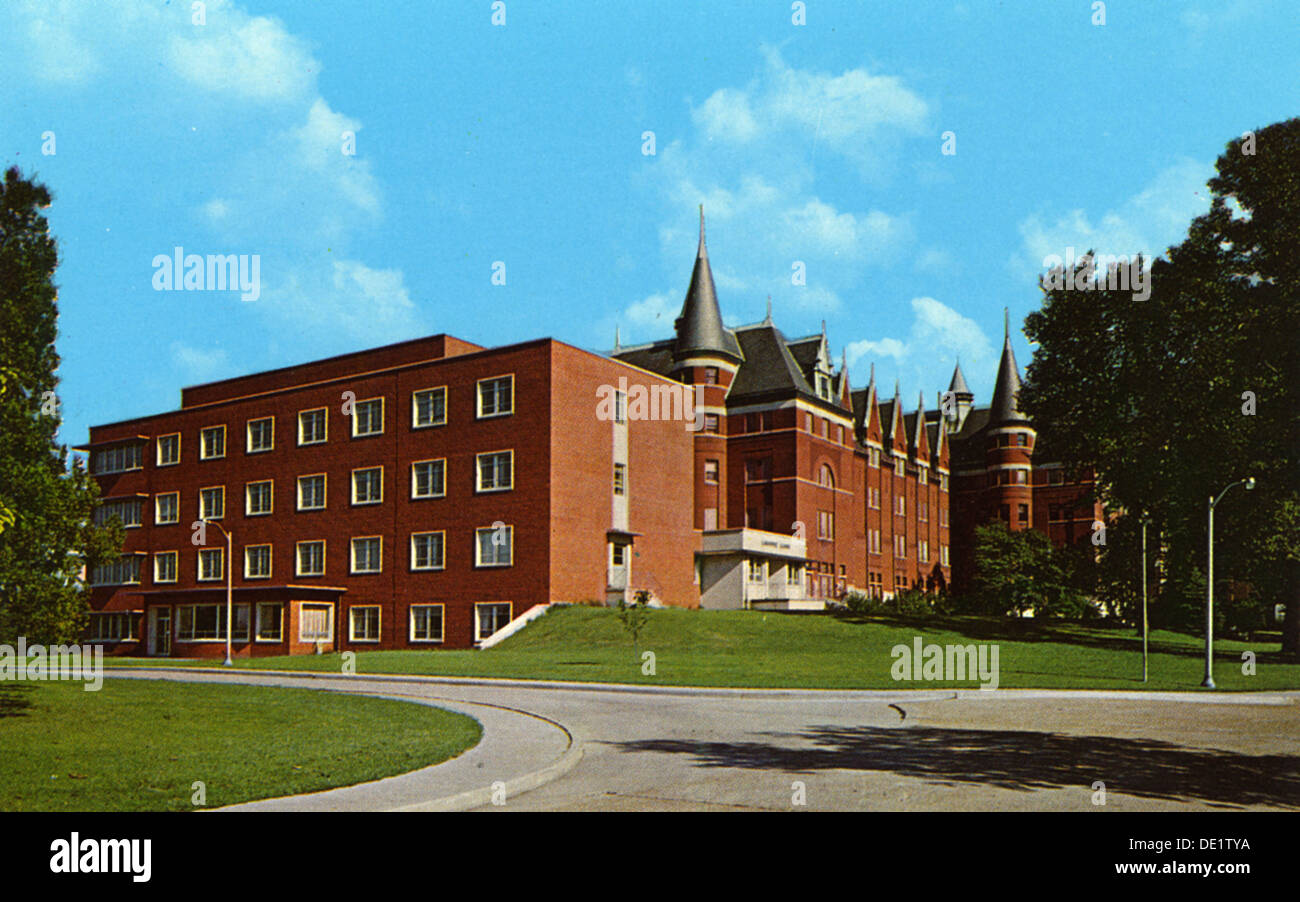 St Vincent's Hospital, St Louis, Missouri, USA, 1960. Artist: Unknown Stock Photo