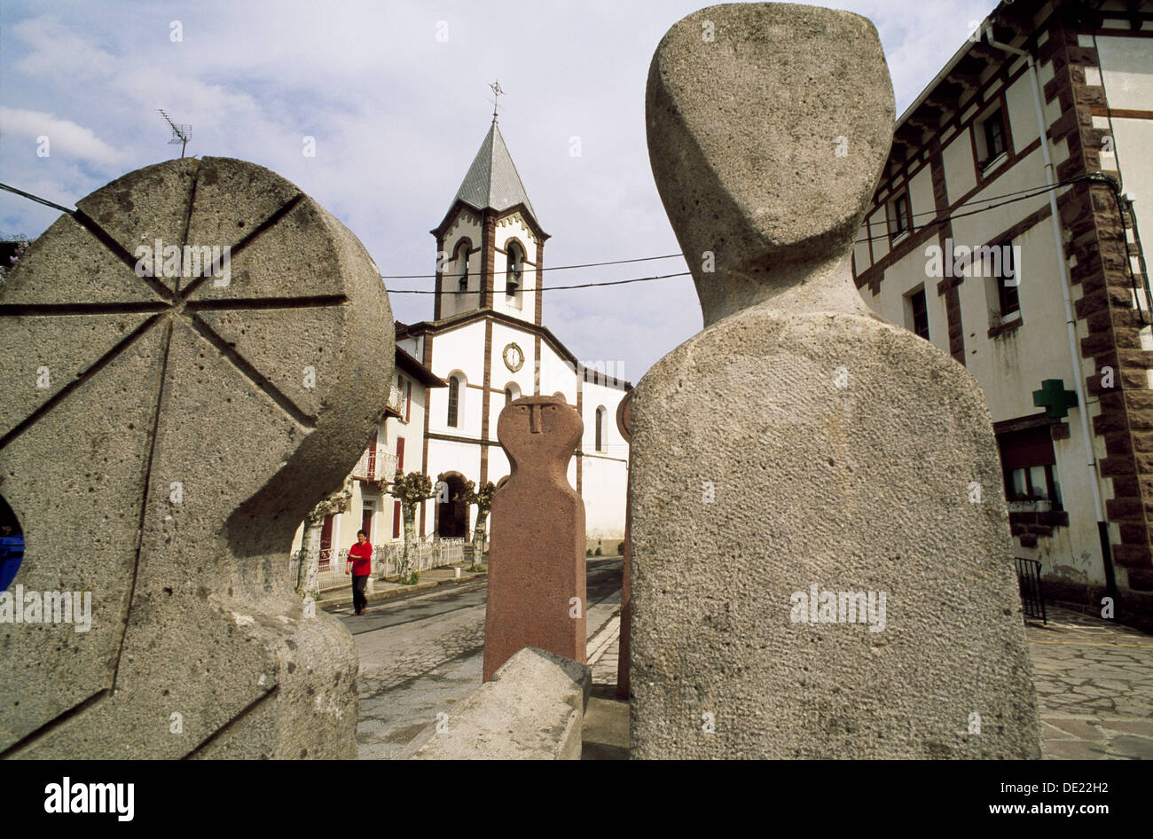 Valcarlos. Navarre, Spain Stock Photo Alamy