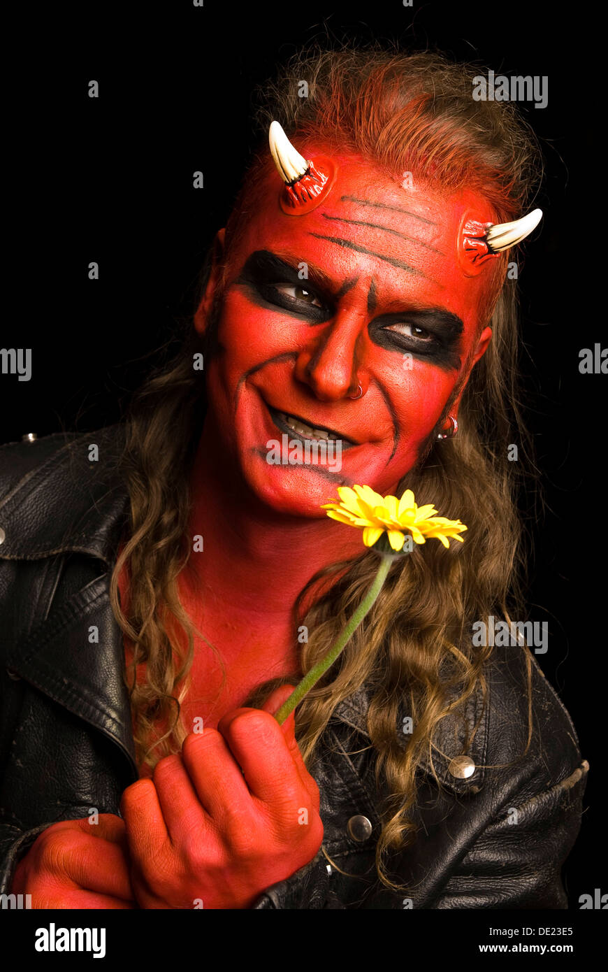 Body painted devils hires stock photography and images Alamy
