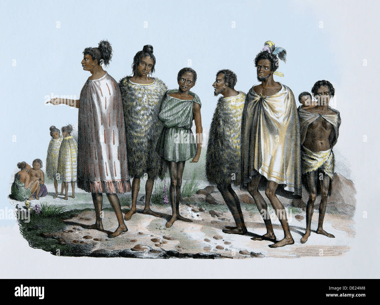 Maori man with moko hi-res stock photography and images - Alamy
