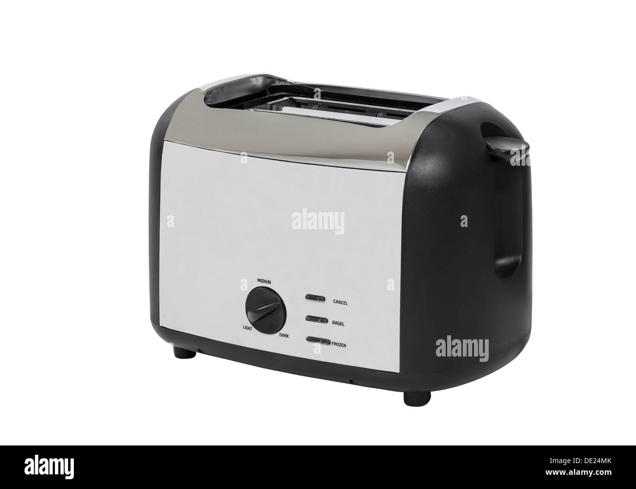 Common chrome toaster isolated with clipping path Stock Photo Alamy