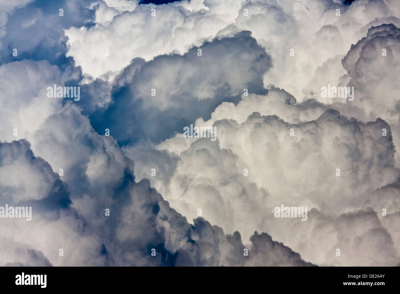 Thunderclouds pile up Stock Photo