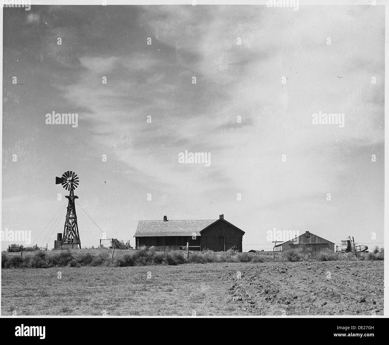Haskell County, Kansas. There are abandoned houses all over this and