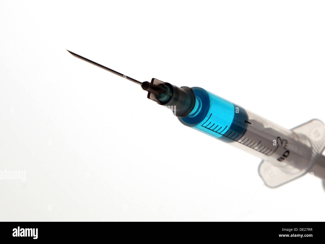 Syringe, injection, vaccination, immunisation, inoculation Stock Photo