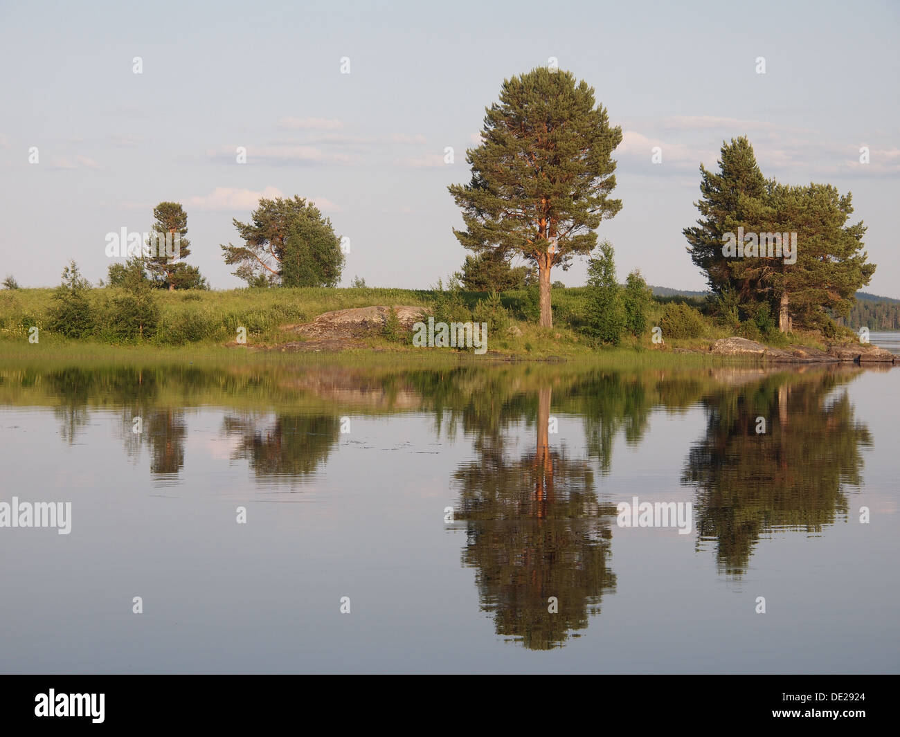 Beach lake Stock Photo - Alamy