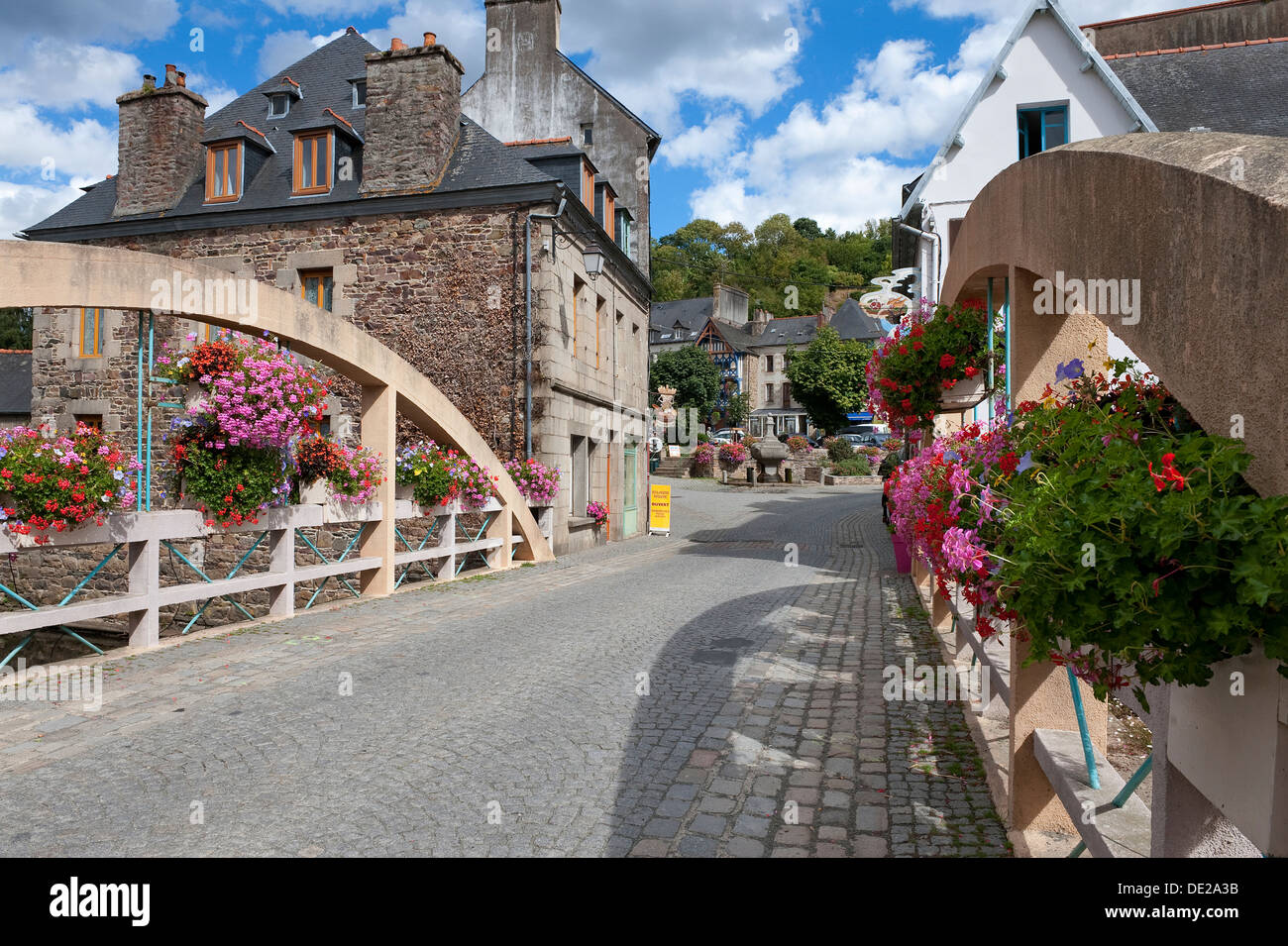 pontrieux, brittany, france Stock Photo
