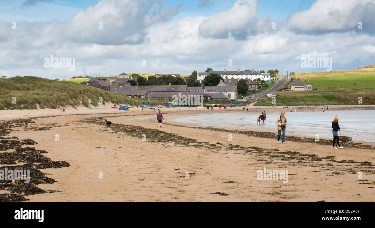 Low Newton beach, Northumberland, England, UK, GB Stock Photo Alamy