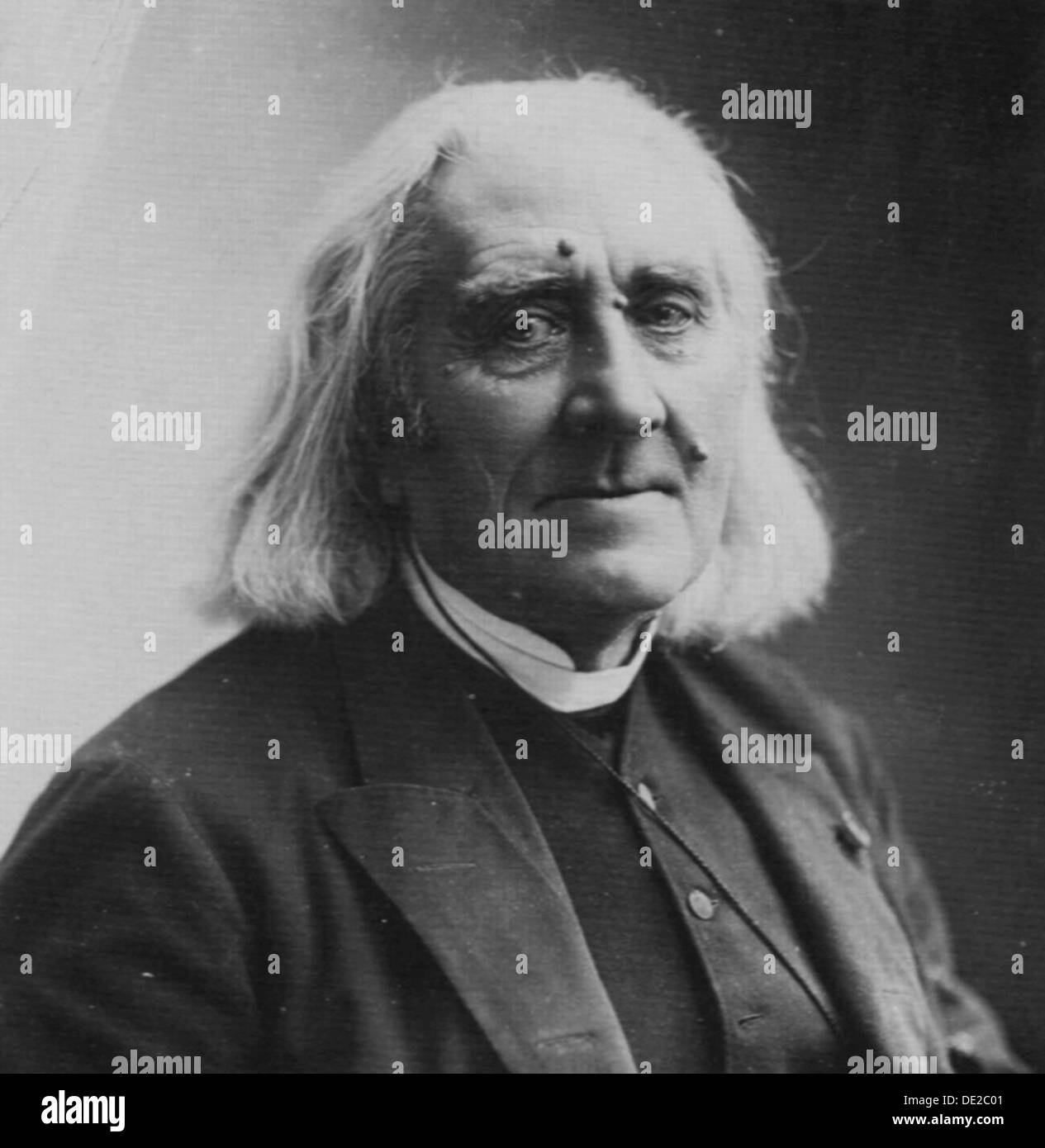 Franz Liszt, Hungarian composer and pianist, 1886. Artist: Nadar Stock Photo