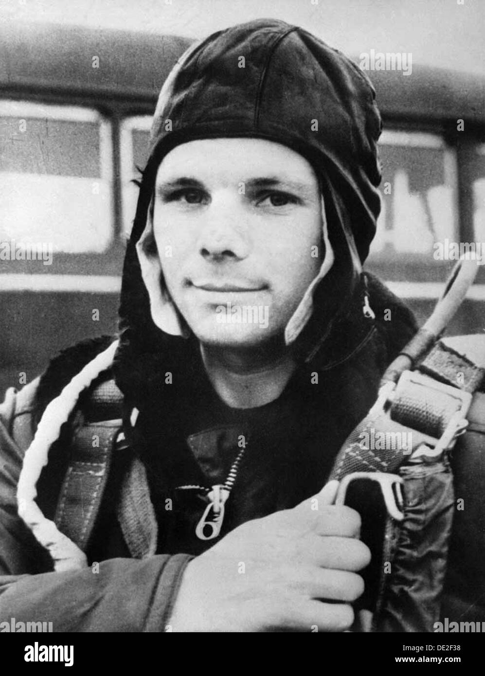 Yuri Gagarin, Russian cosmonaut, 1961. Artist: Unknown Stock Photo