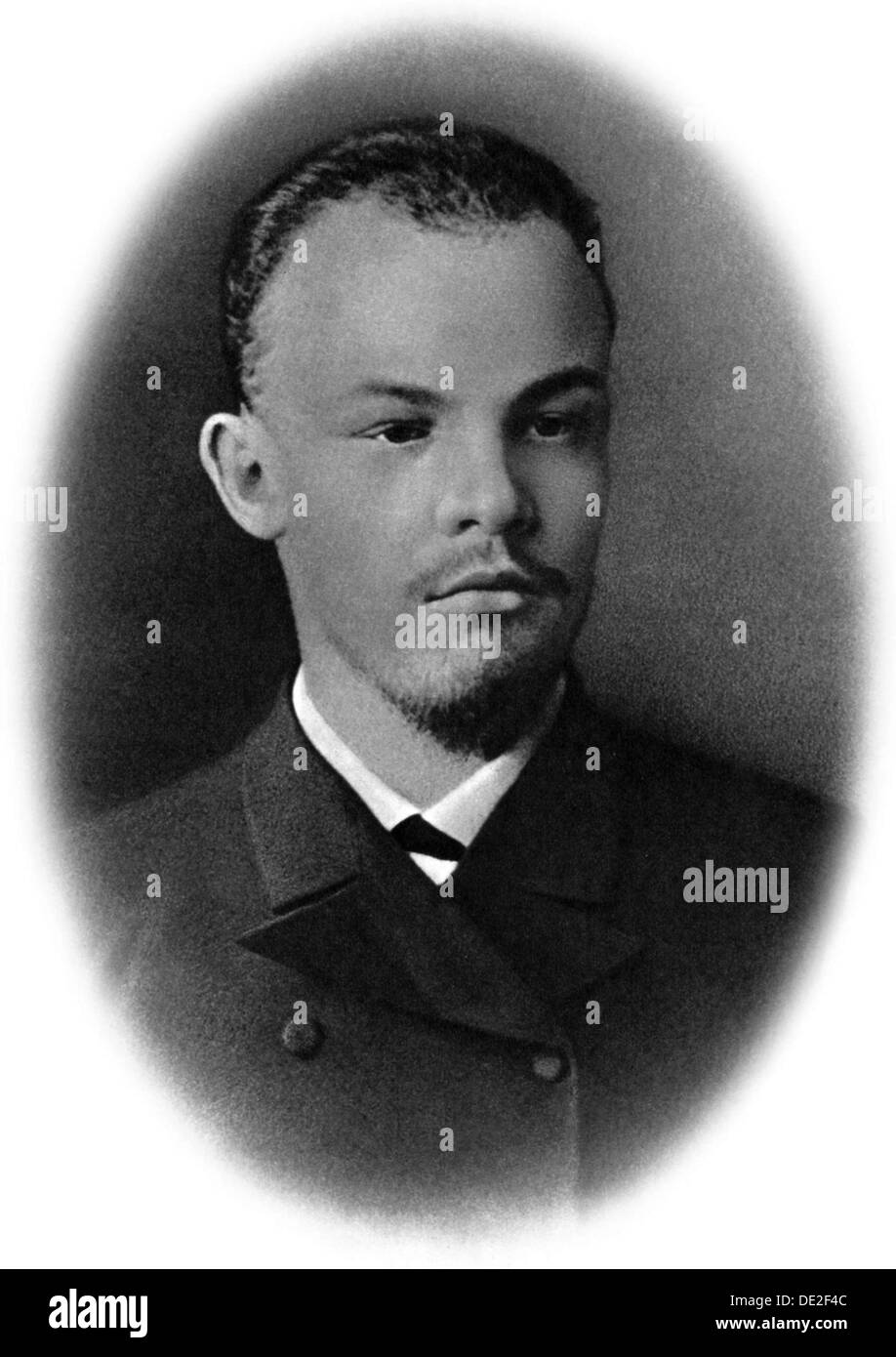 Vladimir Ulyanov (Lenin) as a student, Samara, Russia, 1890 Stock Photo ...