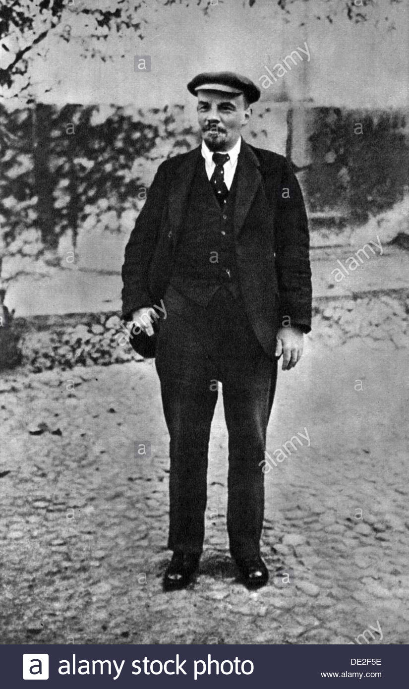 Vladimir Ilich Lenin, Russian Bolshevik leader, in the Kremlin Stock ...