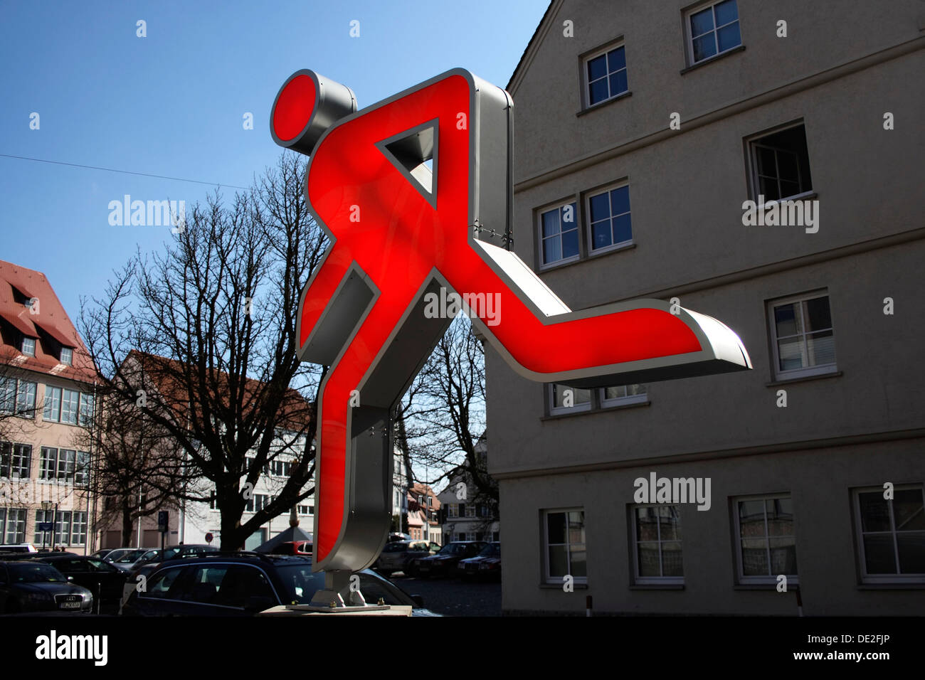 Depiction of a human being in motion Stock Photo - Alamy
